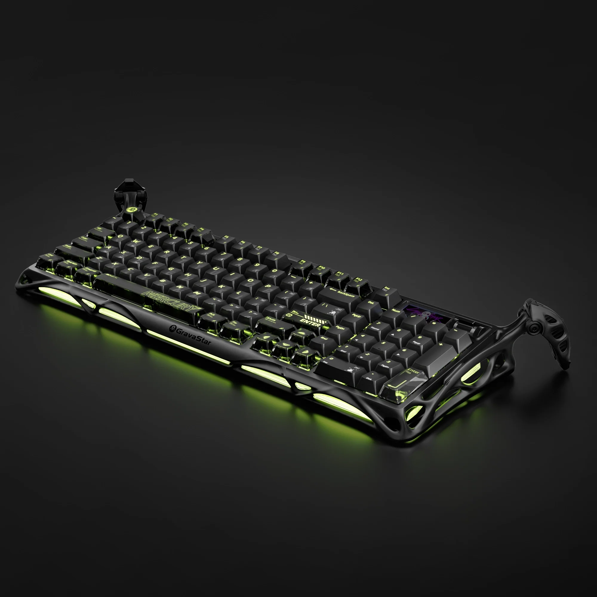 [Pre Order] Mercury K98 Pro - Phantom Black - Image 2